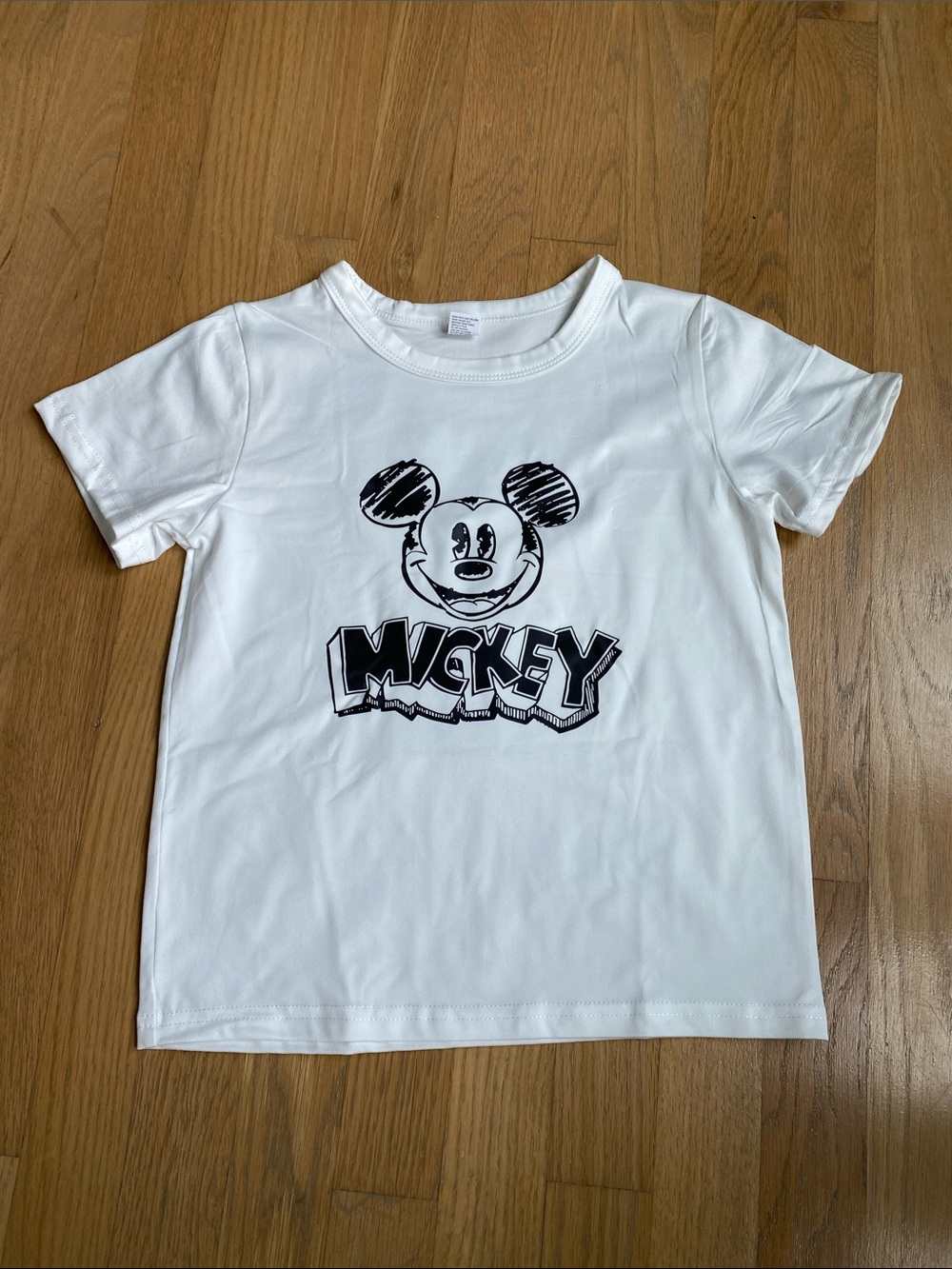 White Mickey 6/7 Graphic Kids T-Shirt